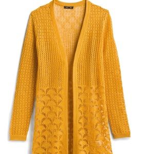 Scallop Hem Cardigan